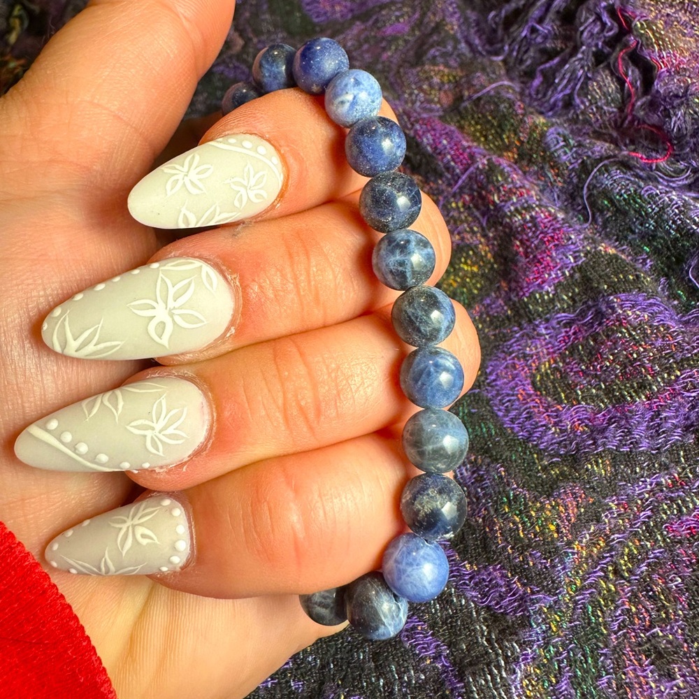 Sodalite Crystal Bracelet